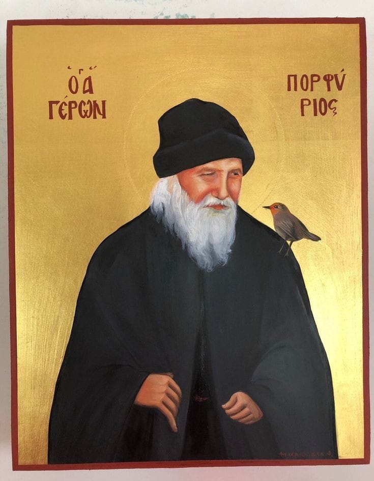 «Αηδονάκι μου, ποιός σου είπε ότι εγώ θα περνούσα από δώ; Εδώ κανείς δεν πλησιάζει. Είναι τόσο απρόσιτο το μέρος. Πόσο ωραία κάνεις χωρίς διακοπή το καθήκον σου, την προσευχή σου στον Θεό! Πόσα μου λες, αηδονάκι μου, πόσα με διδάσκεις! Θεέ μου, συγκινούμαι. Αηδόνι μου, μου δείχνεις με το κελάηδημά σου πώς να υμνώ τον Θεό, μου λες χίλια, πολλά, πάρα πολλά…».