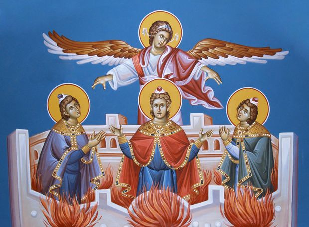 Προφήτης Δανιήλ και Τρεις Παίδες εν Καμίνω